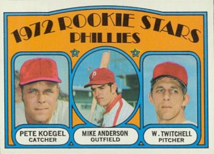 1972 Topps 1972 Rookie Stars Phillies #14 Baseball Card