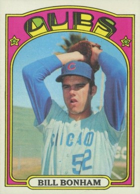 1972 Topps Bill Bonham #29y Baseball Card