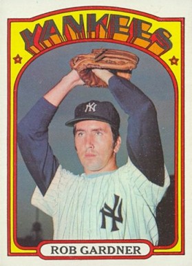 1972 Topps Rob Gardner #22 Baseball Card