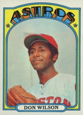 1972 Topps Don Wilson #20 Baseball Card