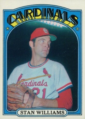 1972 Topps Stan Williams #9 Baseball Card
