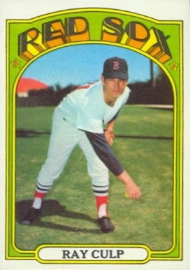 1972 Topps Ray Culp #2 Baseball Card