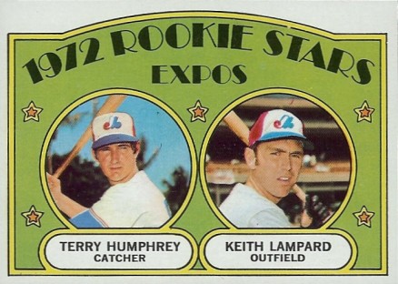 1972 Topps Expos Rookies #489 Baseball Card