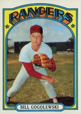1972 Topps Bill Gogolewski #424 Baseball Card