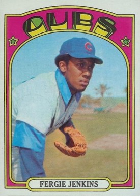 1972 Topps Fergie Jenkins #410 Baseball Card