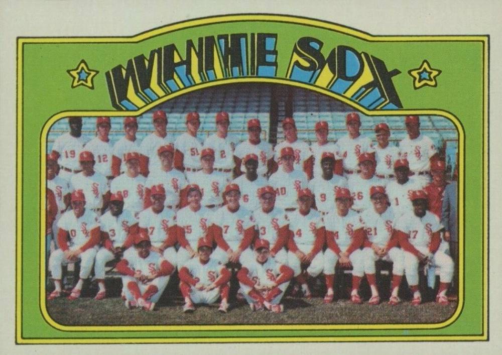 1972 Topps Chicago White Sox Team #381 Baseball Card