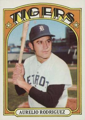 1972 Topps Aurelio Rodriguez #319 Baseball Card