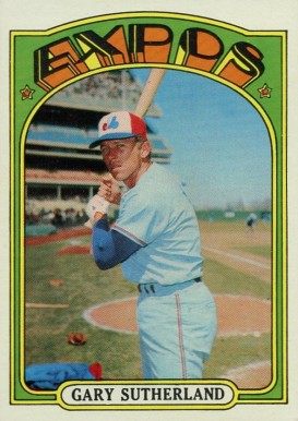 1972 Topps Gary Sutherland #211 Baseball Card