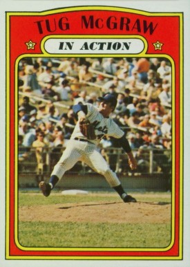 1972 Topps Tug McGraw #164 Baseball Card