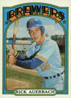 1972 Topps Rick Auerbach #153 Baseball Card
