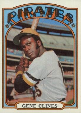1972 Topps Gene Clines #152 Baseball Card