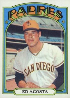 1972 Topps Ed Acosta #123 Baseball Card