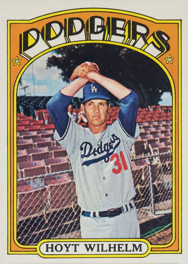 1972 Topps Hoyt Wilhelm #777 Baseball Card