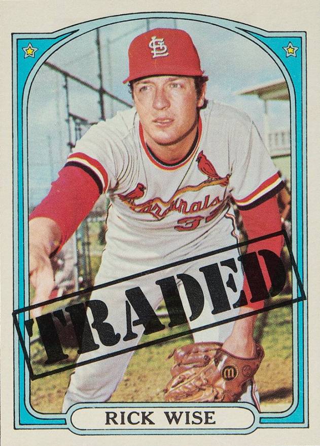 1972 Topps Rick Wise #756 Baseball Card
