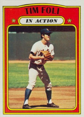 1972 Topps Tim Foli #708 Baseball Card