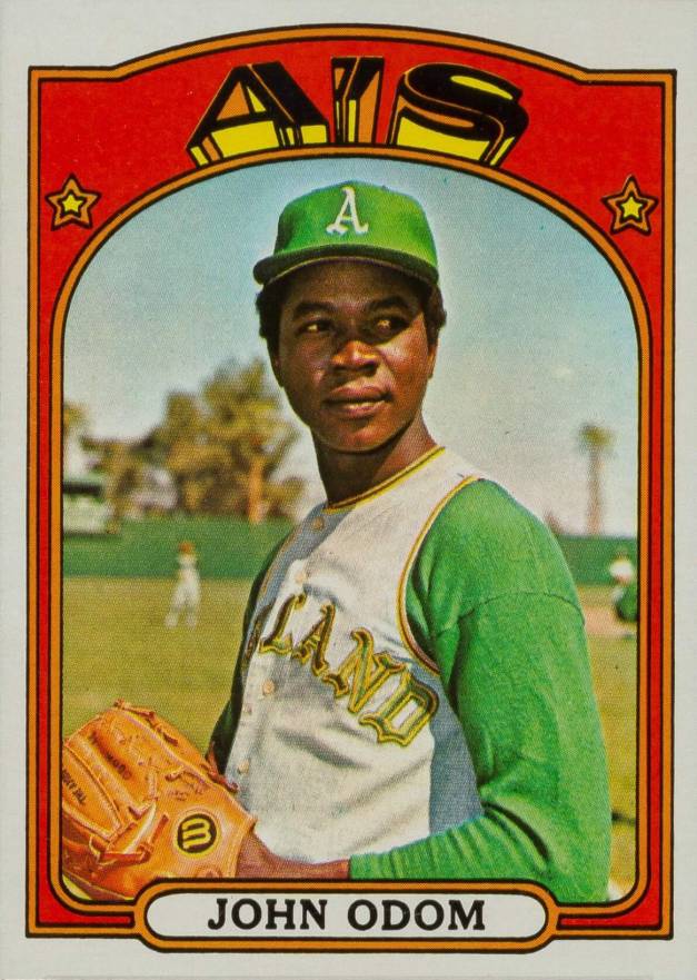 1972 Topps John Odom #557 Baseball Card