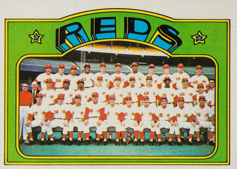 1972 Topps Reds Team #651 Baseball Card