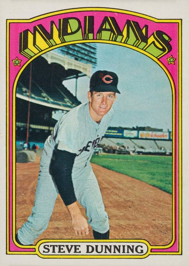 1972 Topps Steve Dunning #658 Baseball Card