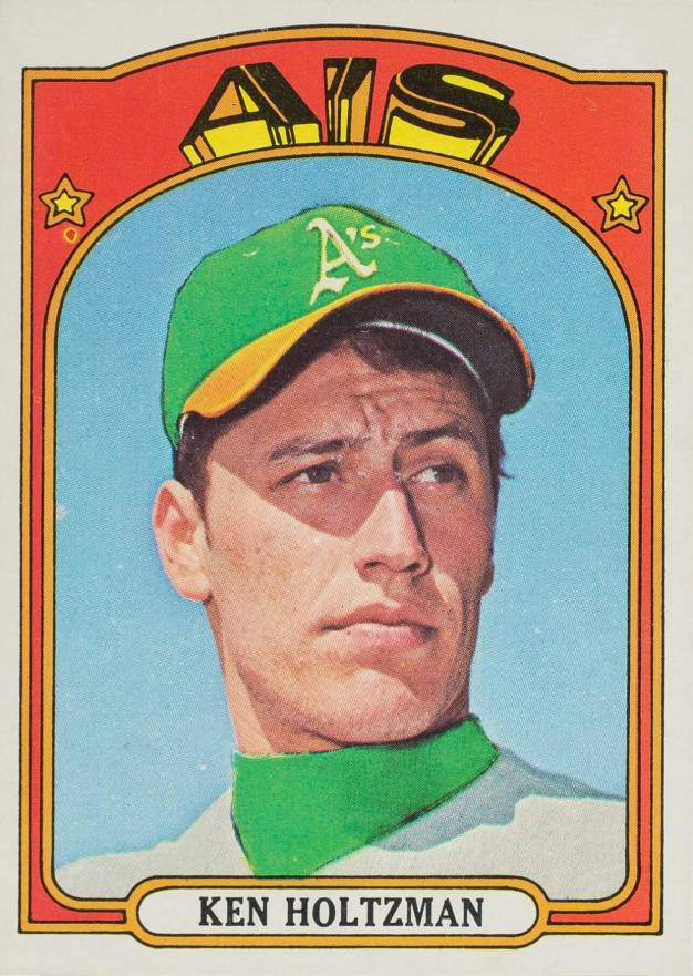 1972 Topps Ken Holtzman #670 Baseball Card