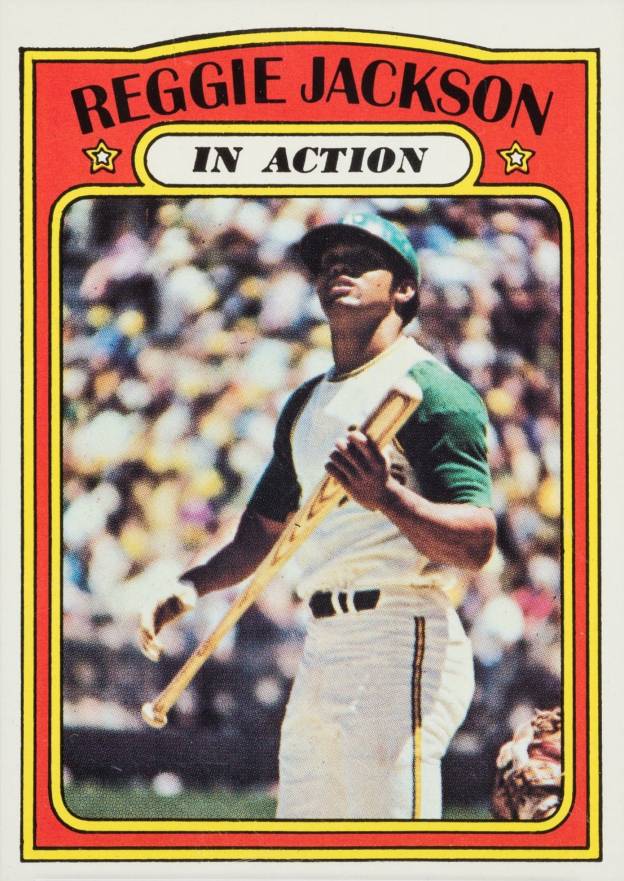 1972 Topps Reggie Jackson #436 Baseball Card