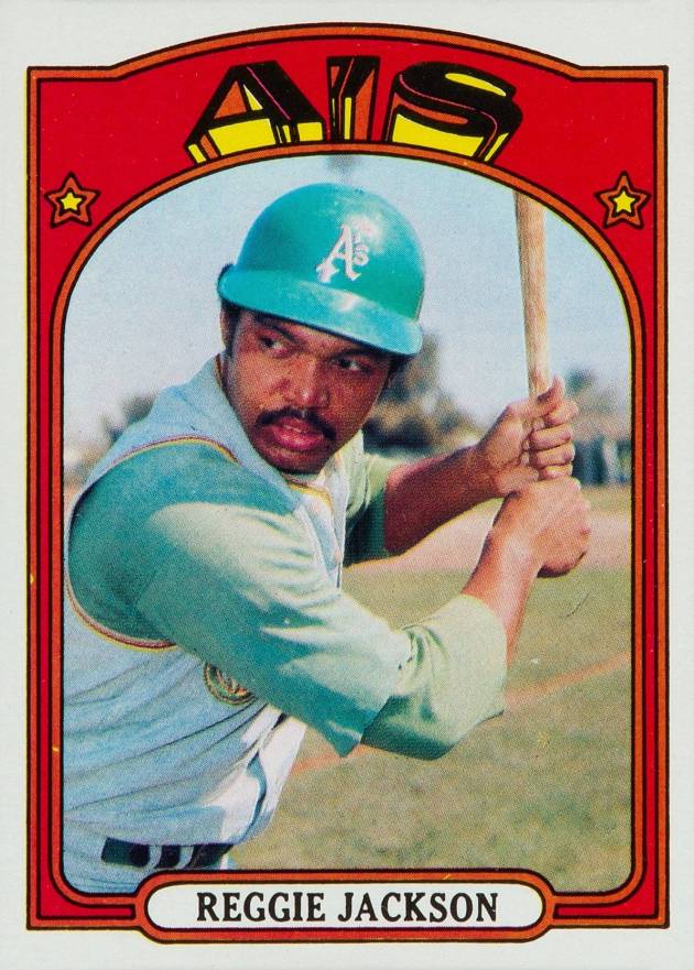 1972 Topps Reggie Jackson #435 Baseball Card