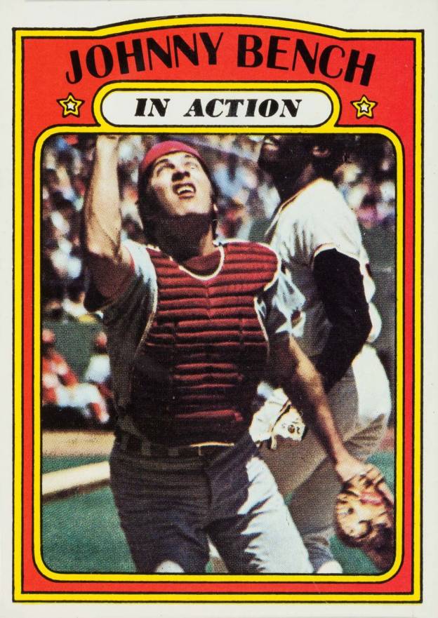1972 Topps Johnny Bench #434 Baseball Card