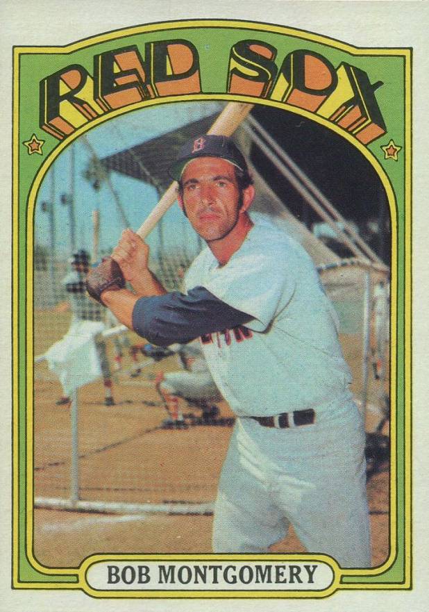 1972 Topps Bob Montgomery #411 Baseball Card