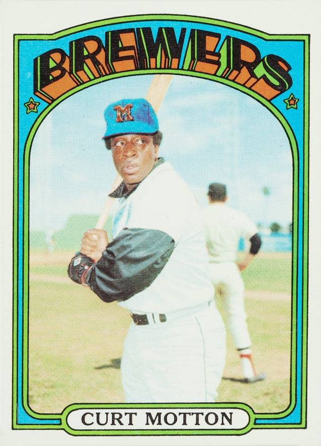 1972 Topps Curt Motton #393 Baseball Card