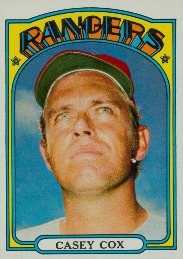 1972 Topps Casey Cox #231 Baseball Card