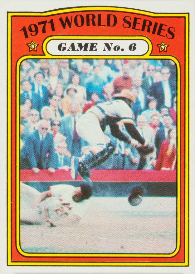 1972 Topps World Series Game 6 #228 Baseball Card