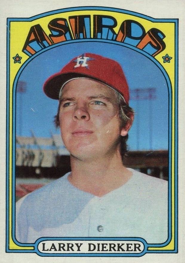1972 Topps Larry Dierker #155 Baseball Card