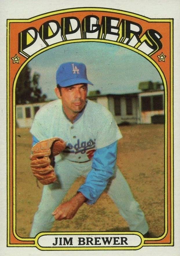1972 Topps Jim Brewer #151 Baseball Card