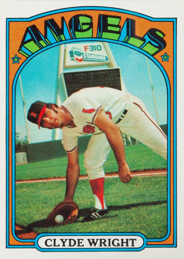 1972 Topps Clyde Wright #55 Baseball Card