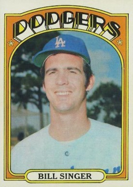 1972 Topps Bill Singer #25 Baseball Card