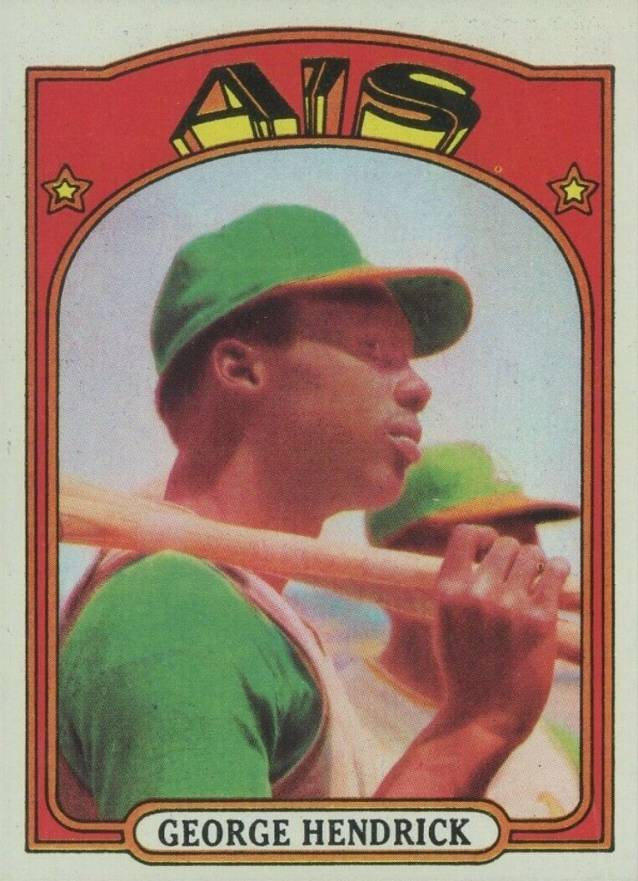 1972 Topps George Hendrick #406 Baseball Card