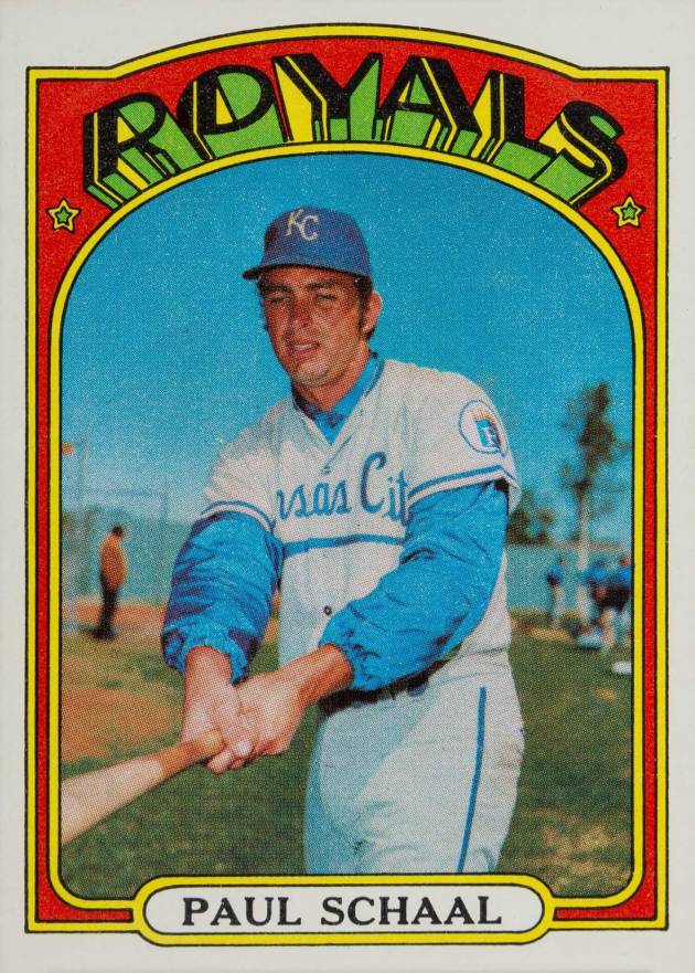 1972 Topps Paul Schaal #177 Baseball Card