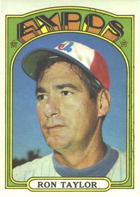 1972 Topps Ron Taylor #234 Baseball Card