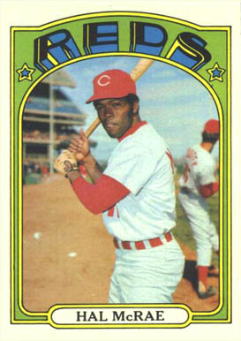 1972 Topps Hal McRae #291 Baseball Card