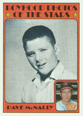 1972 Topps Dave McNally #344 Baseball Card