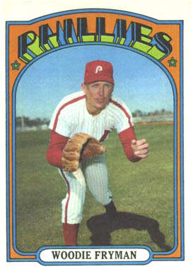 1972 Topps Woodie Fryman #357 Baseball Card