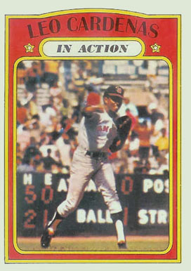 1972 Topps Leo Cardenas #562 Baseball Card