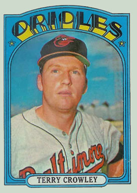 1972 Topps Terry Crowley #628 Baseball Card