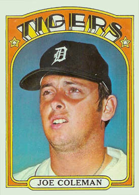 1972 Topps Joe Coleman #640 Baseball Card