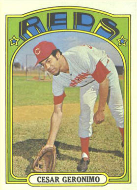 1972 Topps Cesar Geronimo #719 Baseball Card