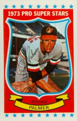 1973 Kellogg's Jim Palmer #17 Baseball Card
