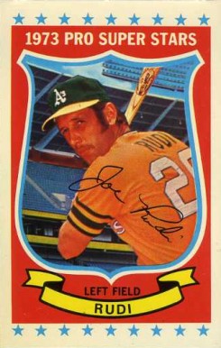 1973 Kellogg's Joe Rudi #36 Baseball Card