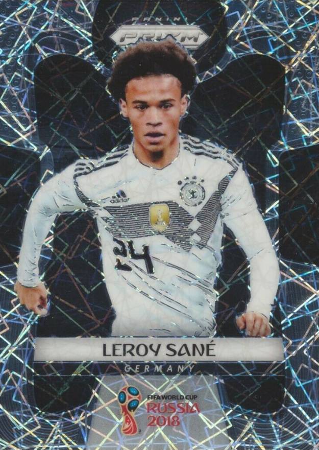 2018 Panini Prizm World Cup Leroy Sane #93 Soccer Card