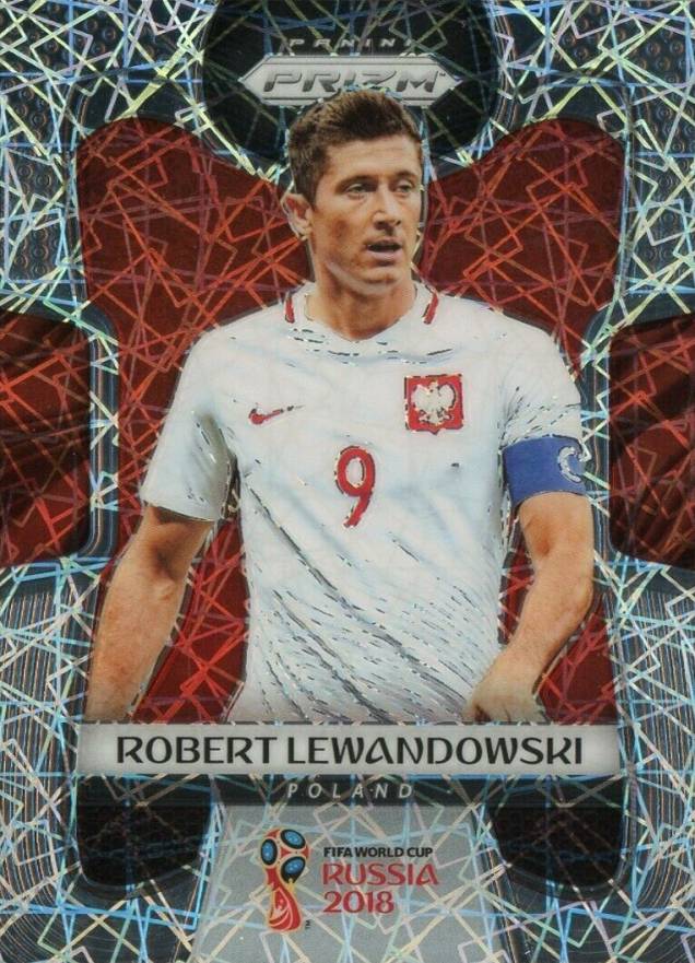2018 Panini Prizm World Cup Robert Lewandowski #146 Soccer Card