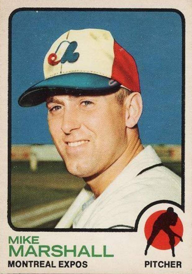 1973 O-Pee-Chee Mike G. Marshall #355 Baseball Card