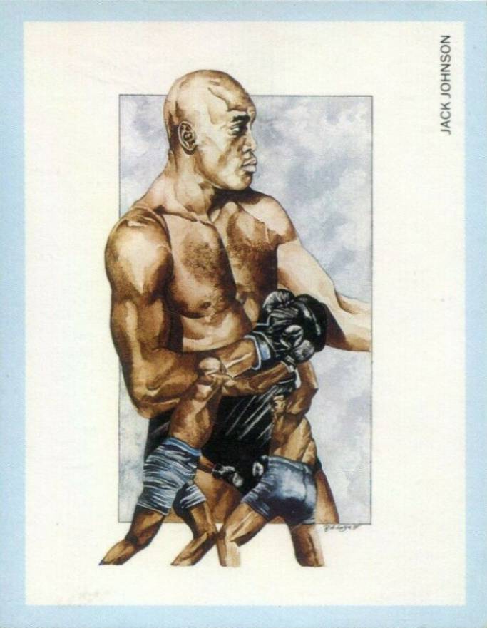 1991 Victoria Gallery Boxing Champions Jack Johnson #1t Other Sports Card